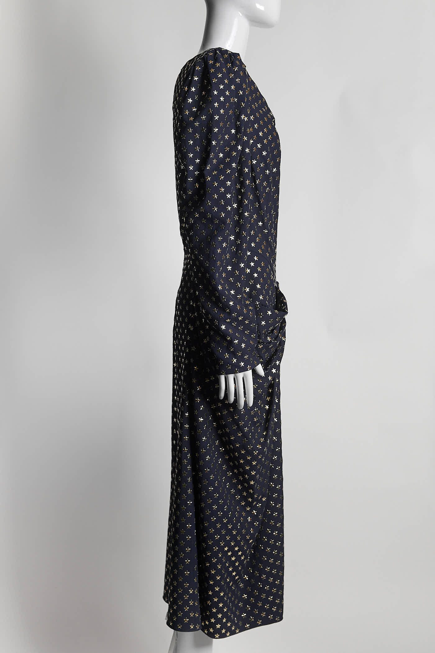 Michael Kors Midnight Gold Dress US 8