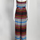 Missoni Black/Pink Chevron Jumpsuit 40