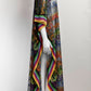 Missoni Black Sheer Multicolor Cape 46