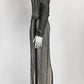 Missoni Black/White Sequin Striped Long Dress 38