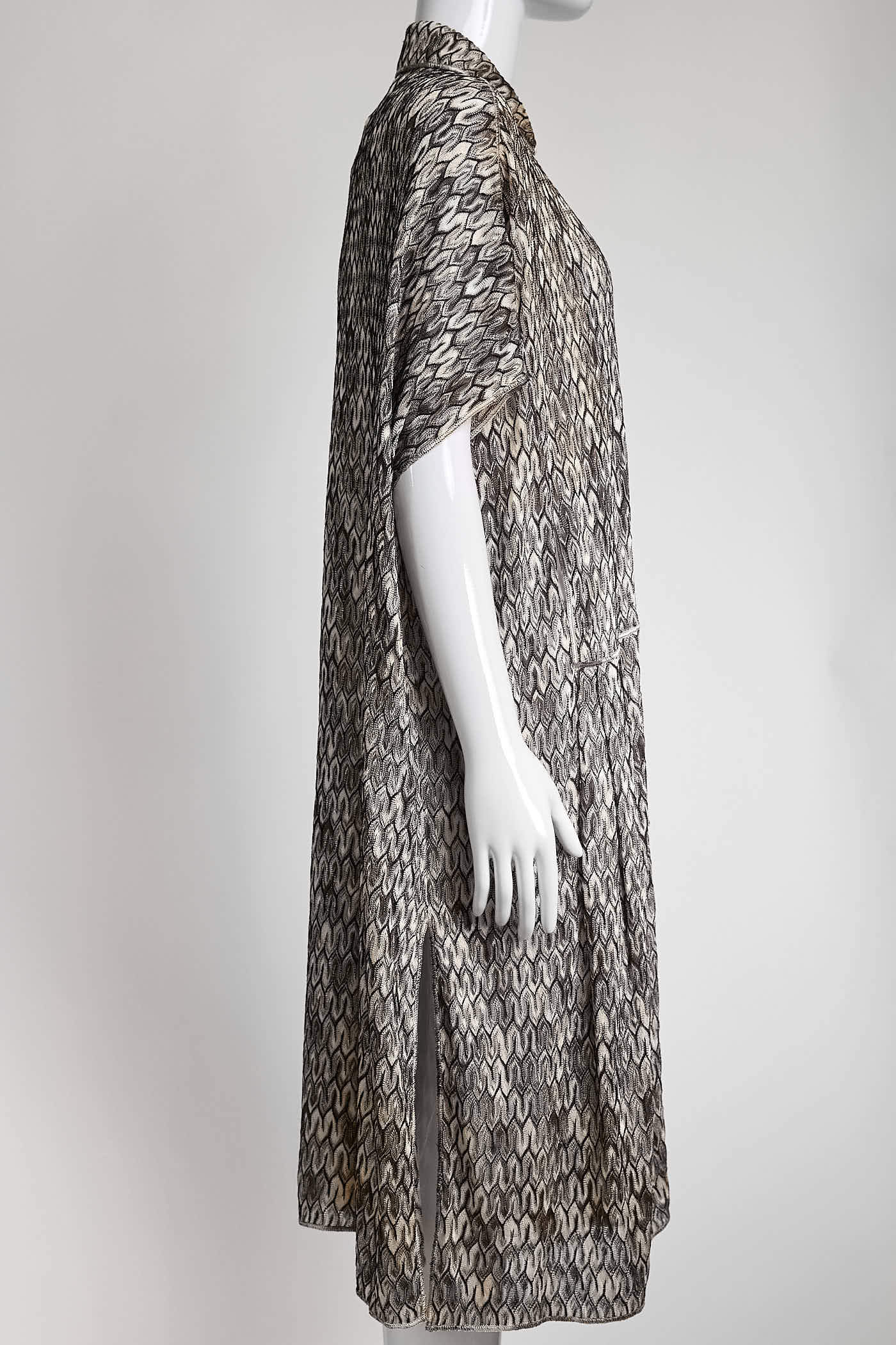 Missoni Brown/Beige Button Up Dress 42