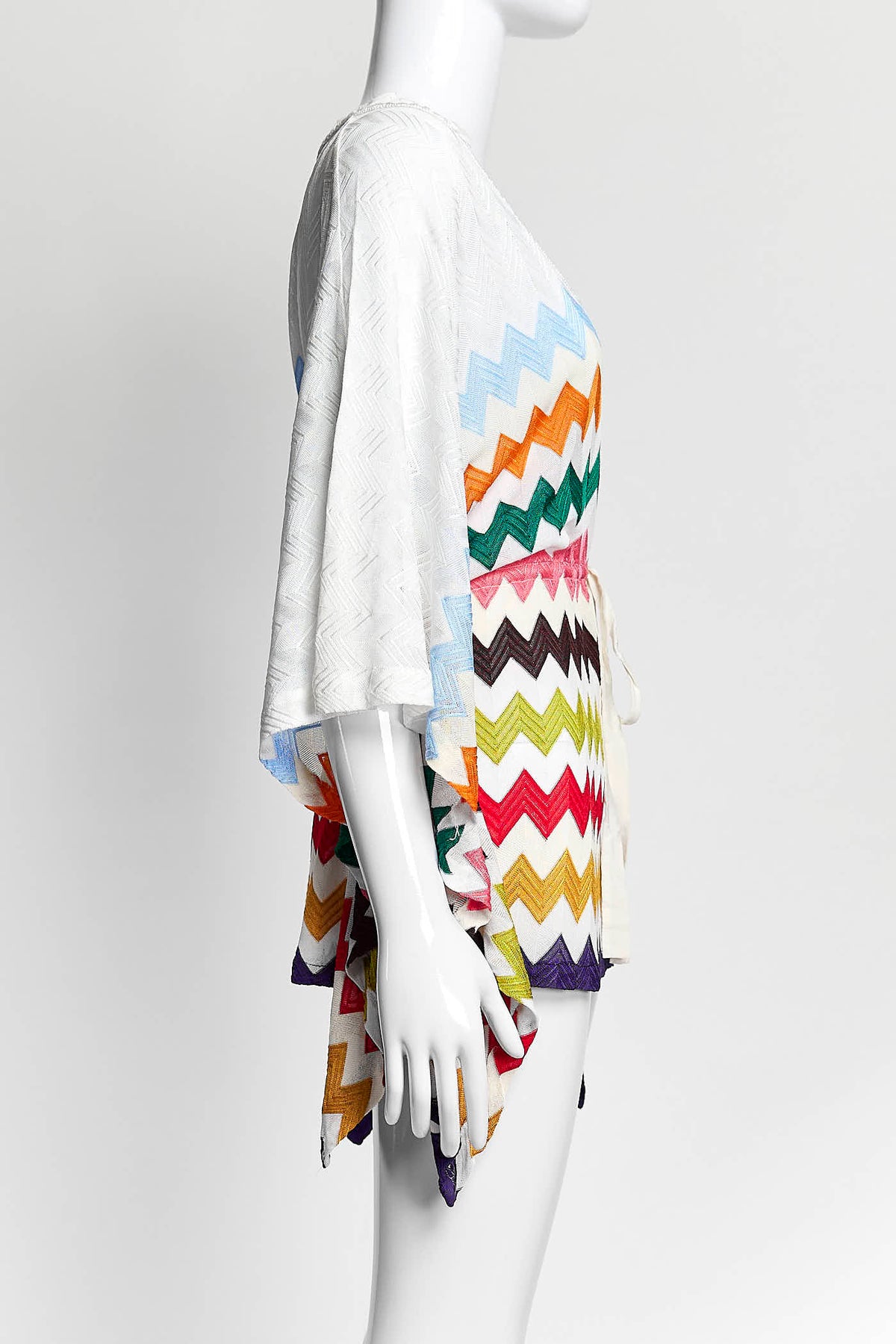 Missoni Crochet-Knit Beach Cover-Up / Kaftan Top