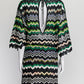 Missoni Green Patterned Top/Skirt Set IT 42