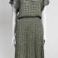 Missoni Grey/Green Metallic Kint Dress 42