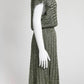 Missoni Grey/Green Metallic Kint Dress 42