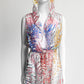 Missoni Mare Hooded Wrap Knit Mini Dress Cover up 42