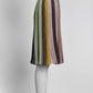 Missoni Metallic Multicolor Striped Skirt 38