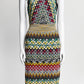 Missoni Multicolor Kint Sleeveless Dress  S