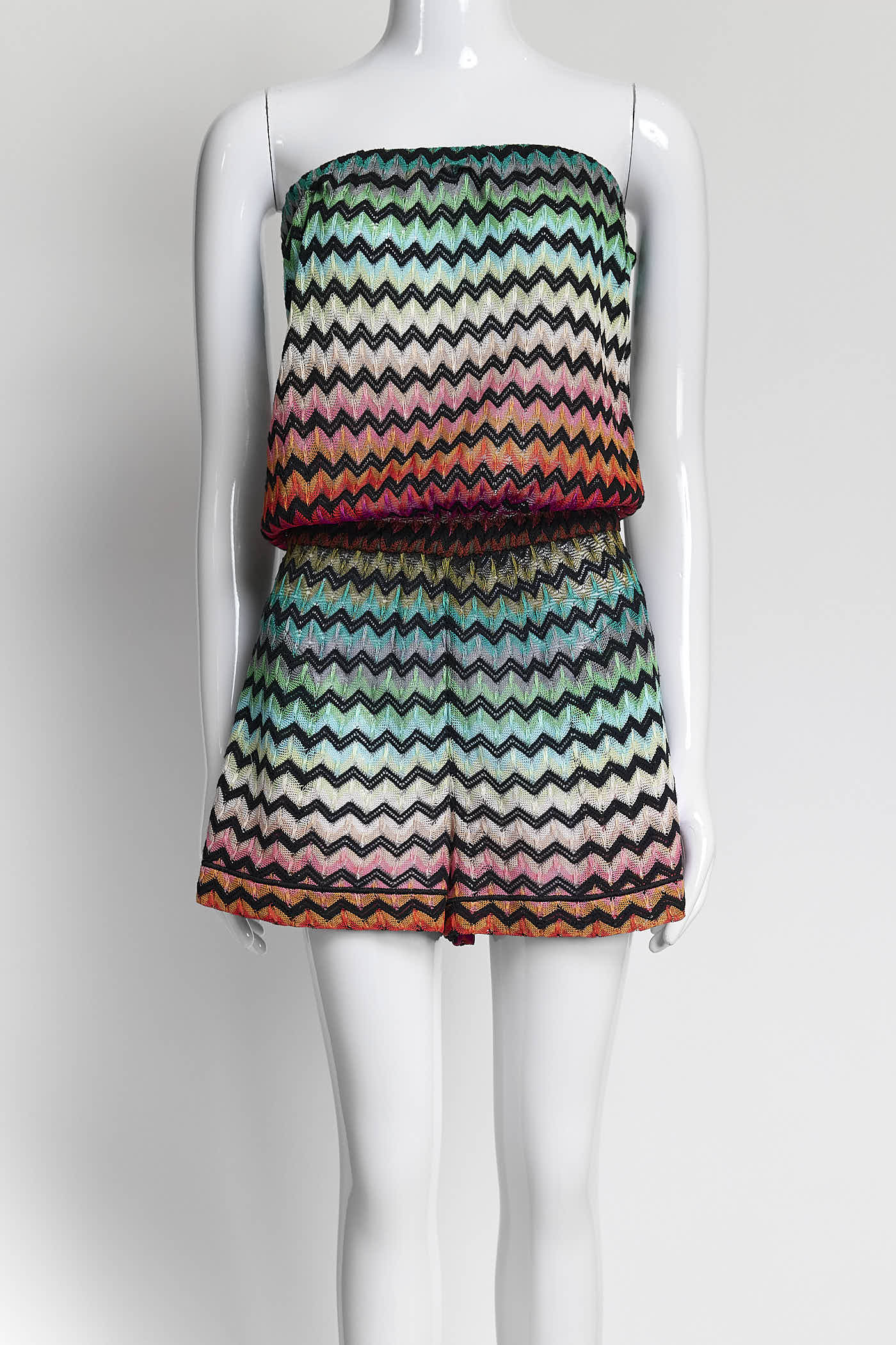 Missoni Multicolor Off Shoulder Romper 38