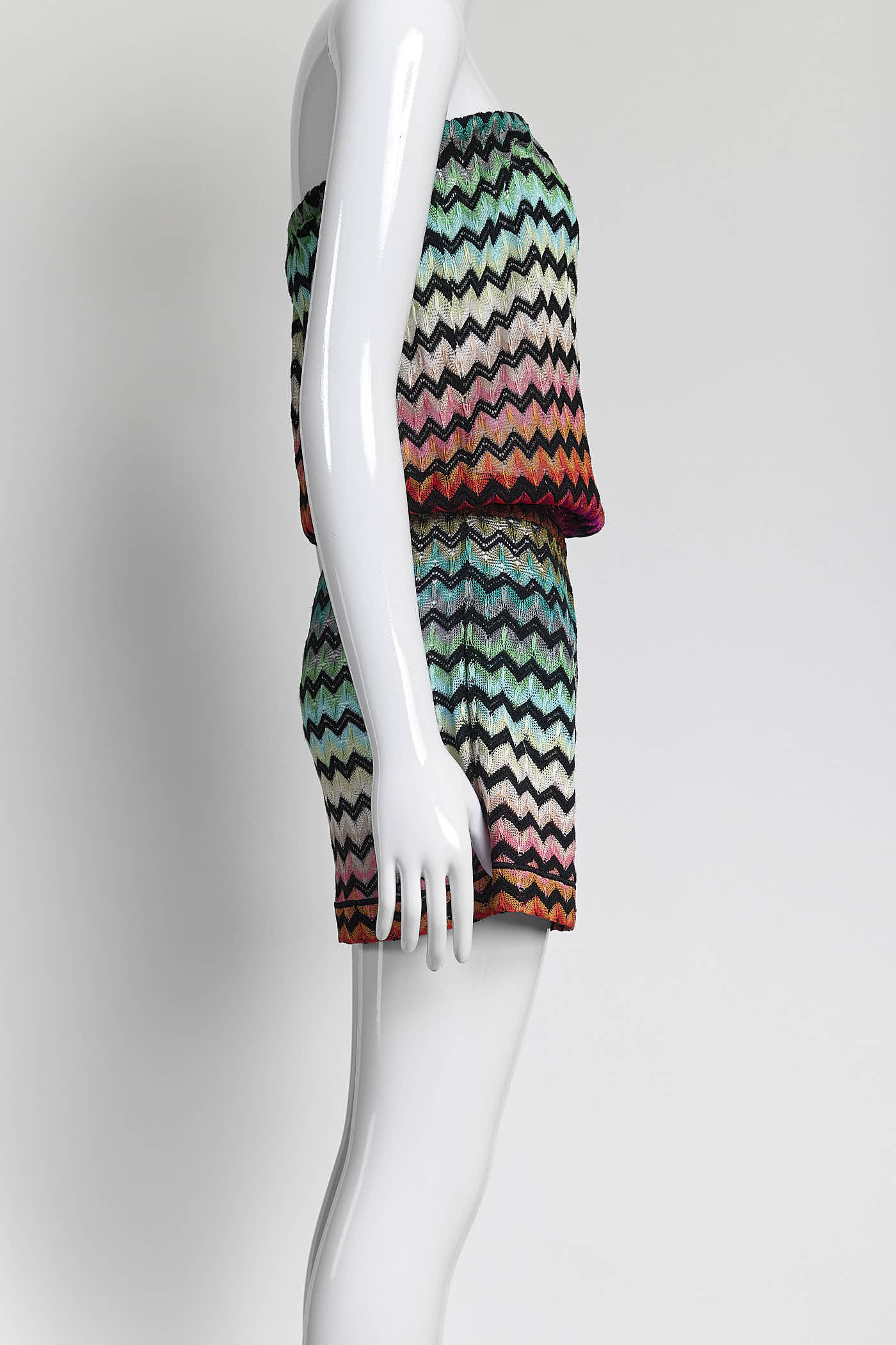 Missoni Multicolor Off Shoulder Romper 38