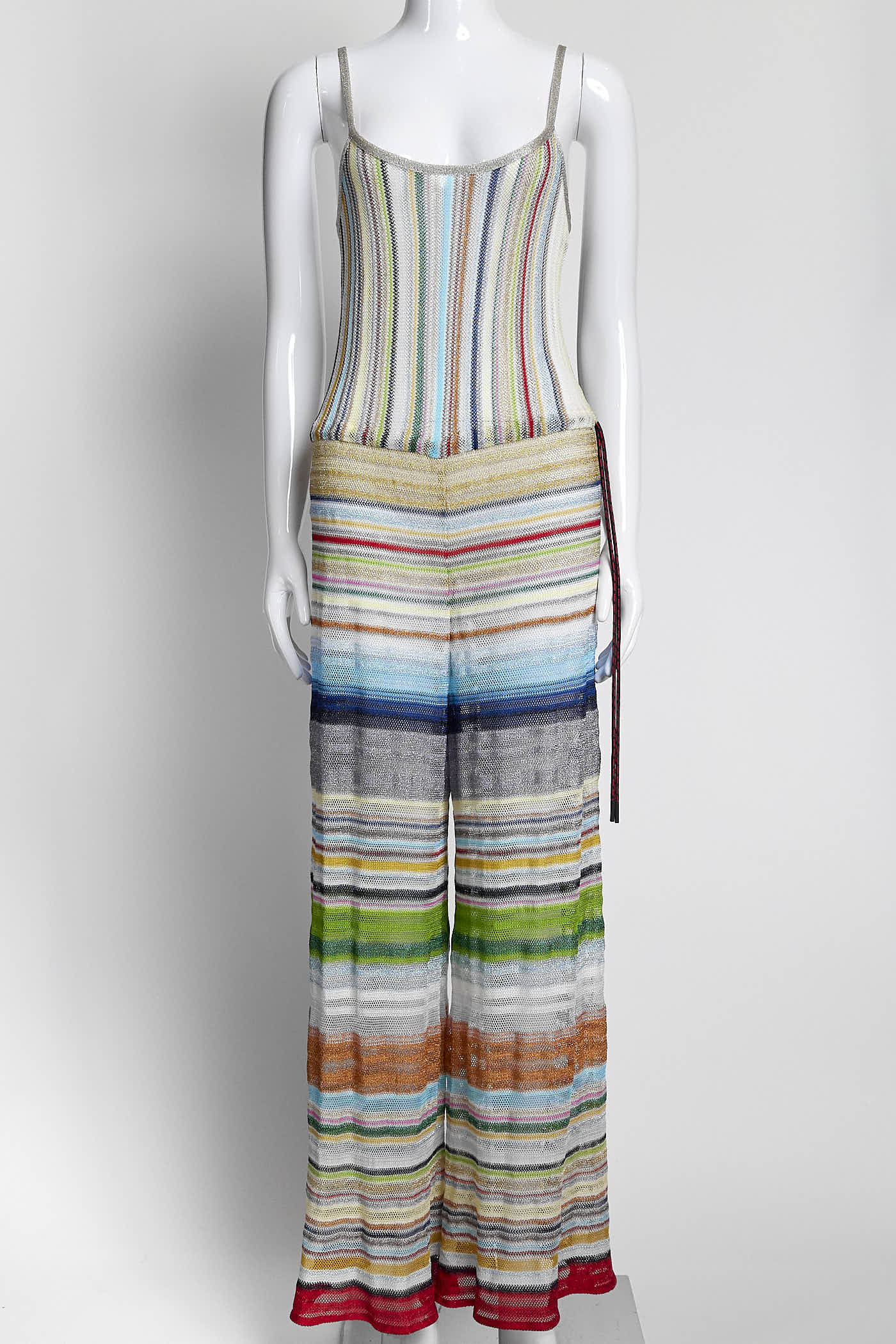 Missoni Multicolor Striped Jumpsuit 40