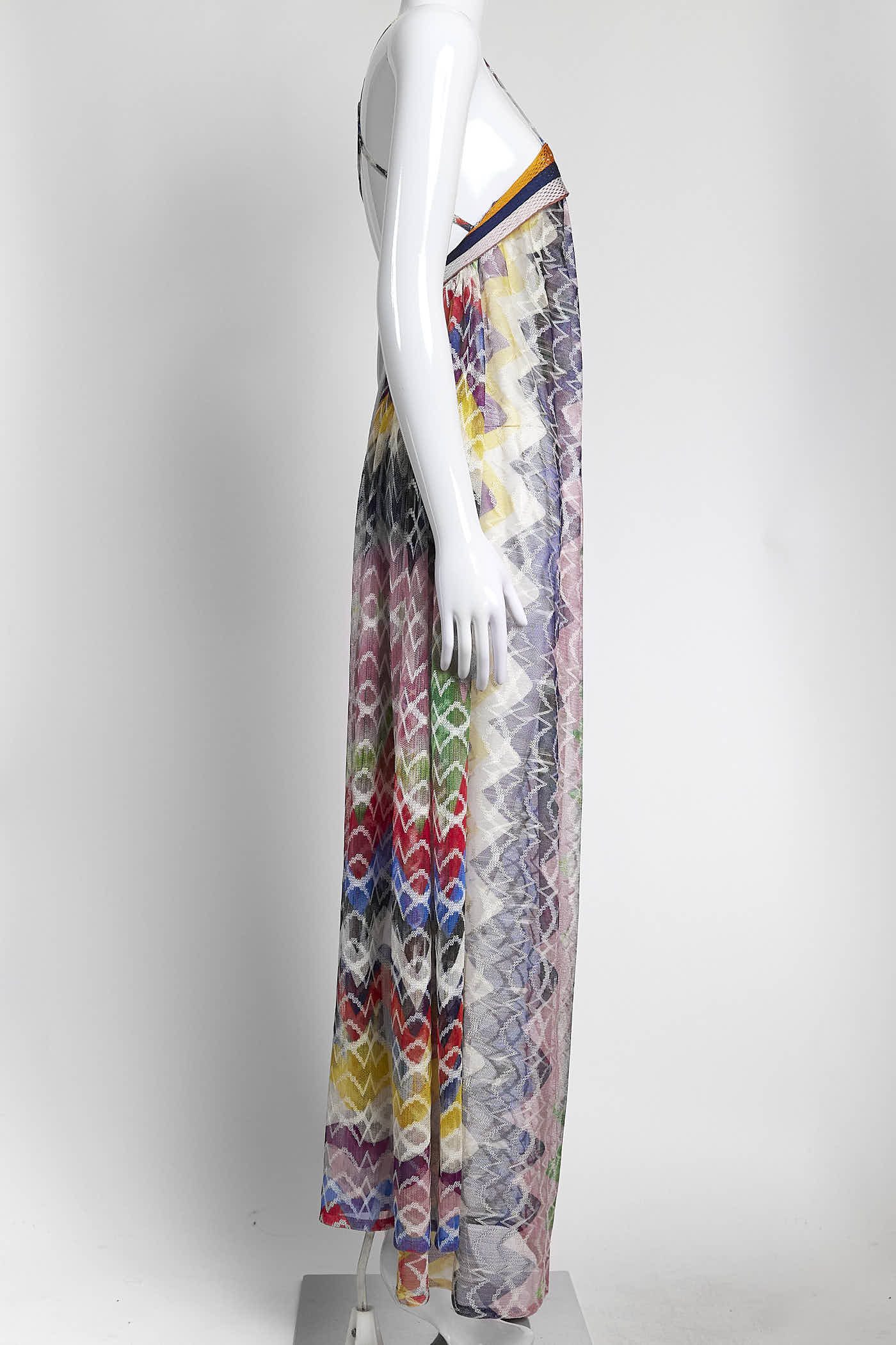 Missoni Multicolored Patterned Cover-up Dress 38