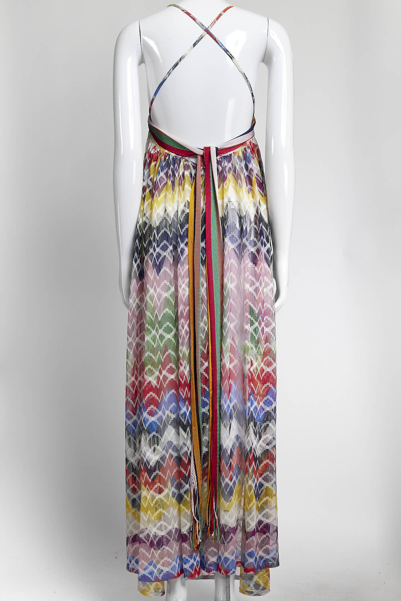 Missoni Multicolored Patterned Cover-up Dress 38