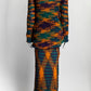 Missoni Orange/Blue Sweater/Skirt Set 40