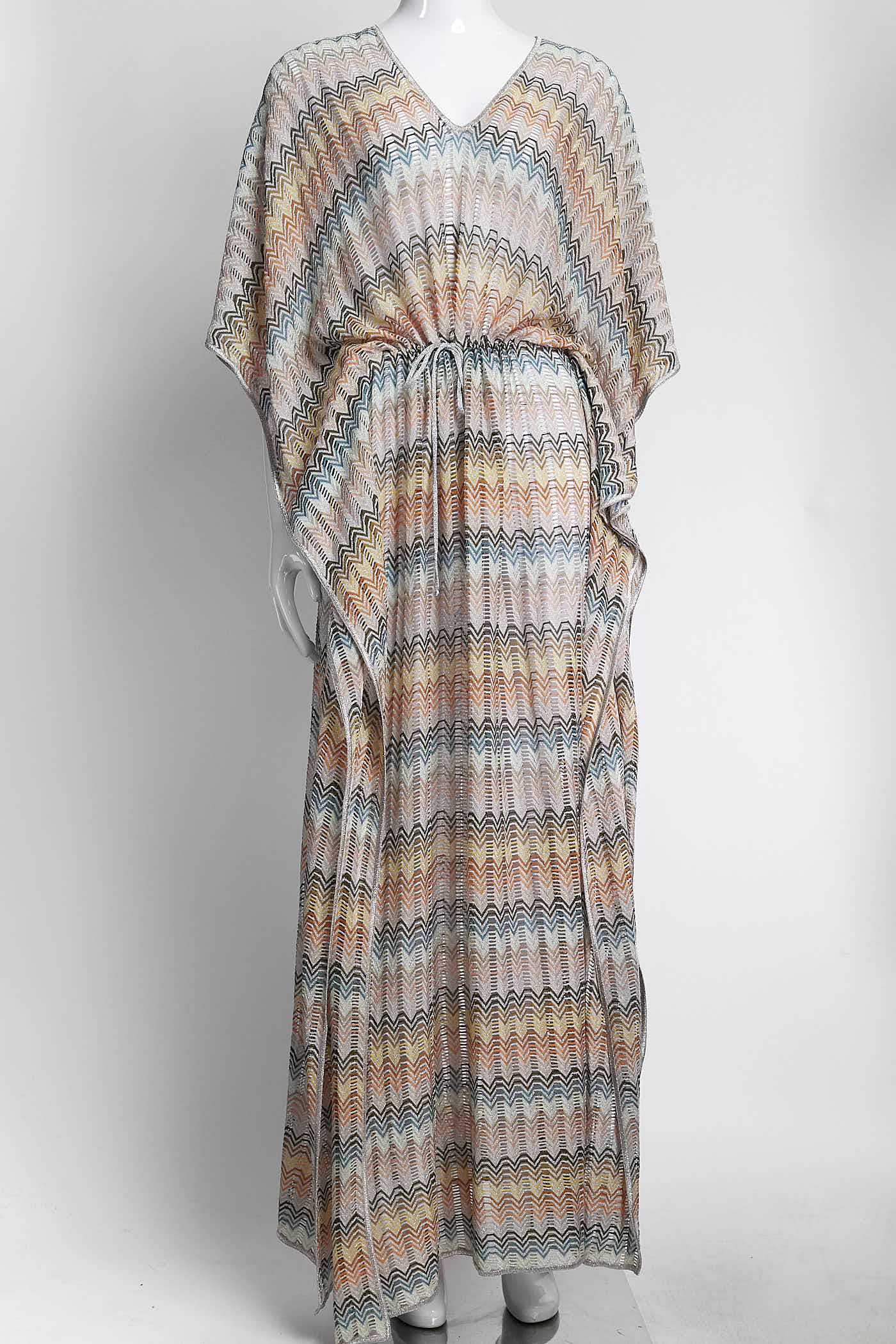 Missoni Orange Zigzag Kaftan 46