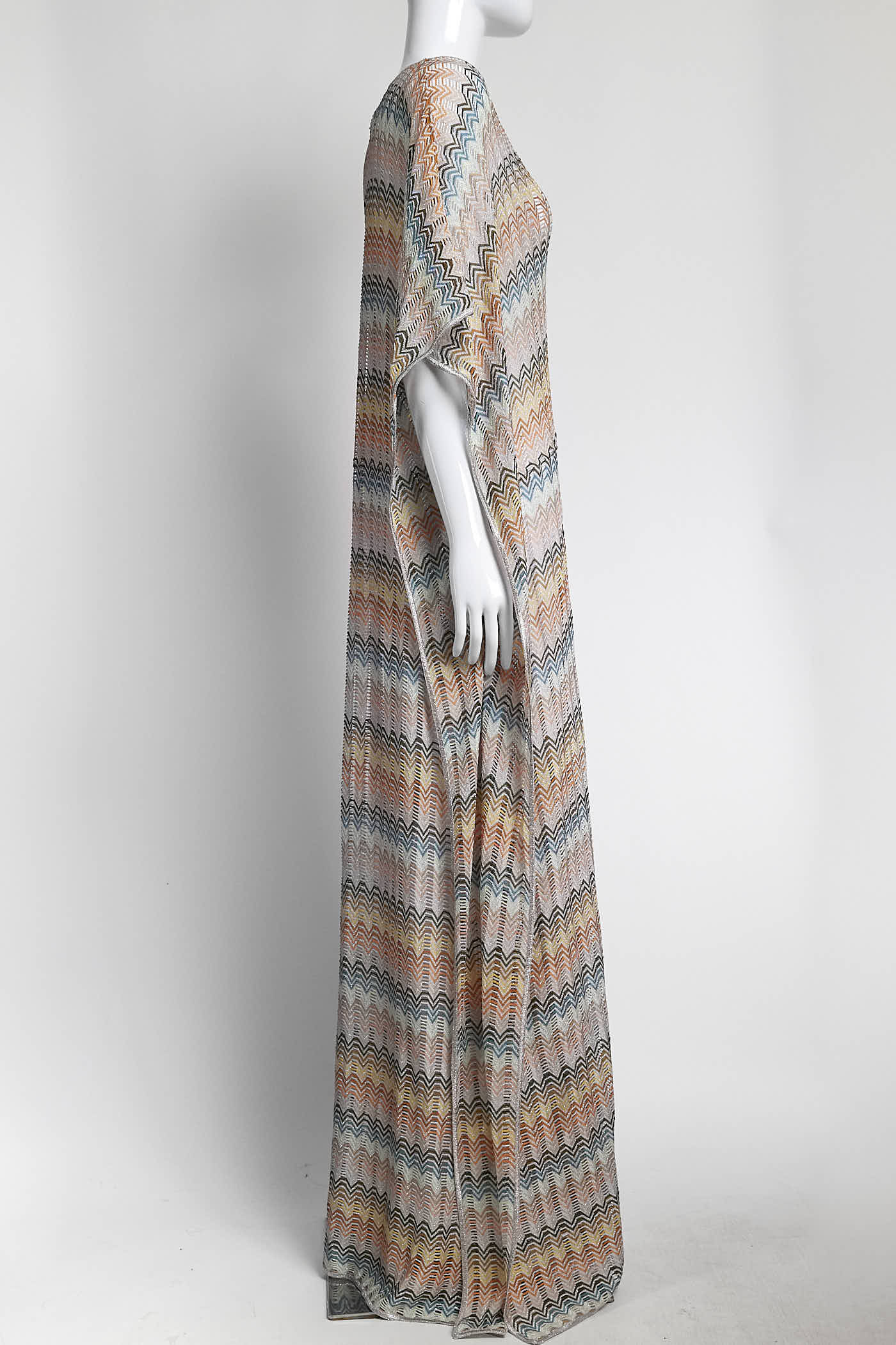 Missoni Orange Zigzag Kaftan 46