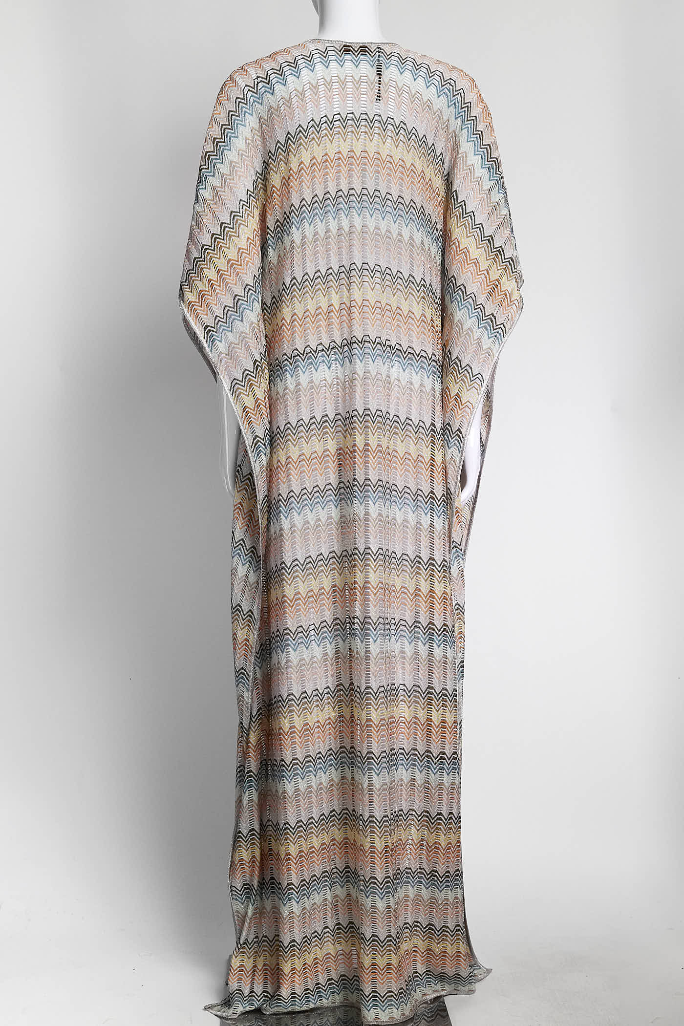Missoni Orange Zigzag Kaftan 46