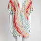 Missoni Pink/Orange Striped Cover-Up Dress 40