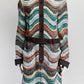 Missoni Printed Knit Maxi Coat IT 40