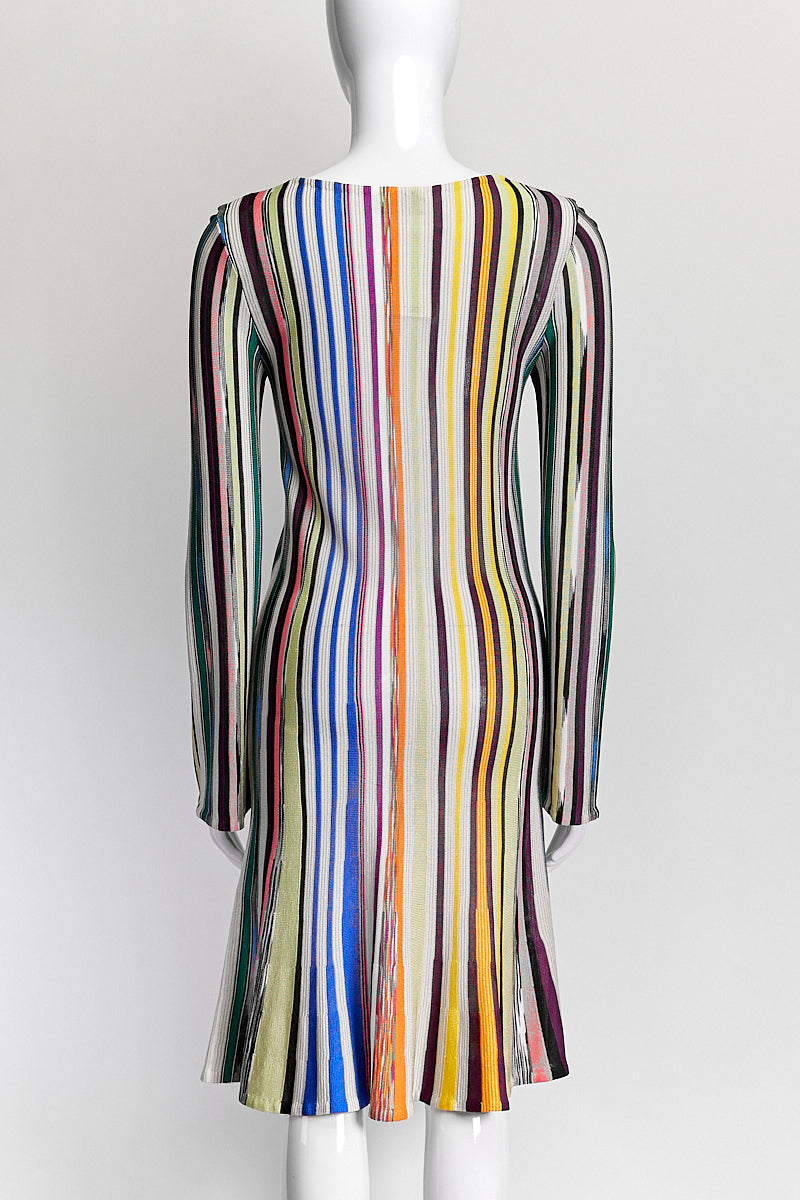 Missoni Rainbow Knit Dress IT 40