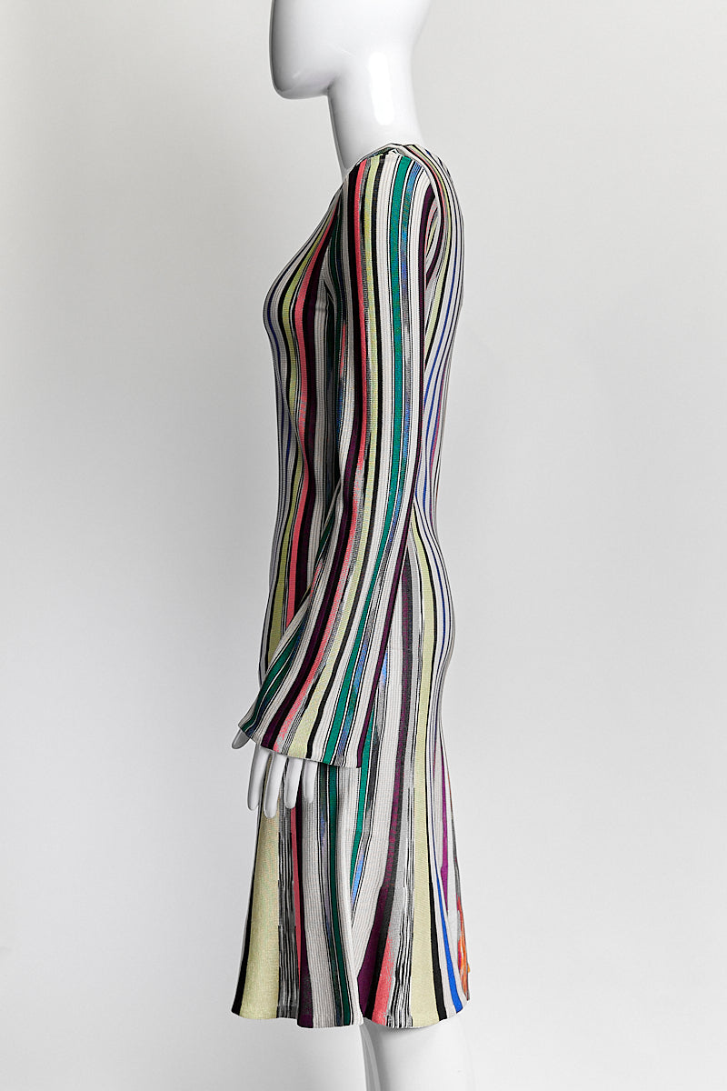 Missoni Rainbow Knit Dress IT 40