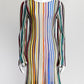 Missoni Rainbow Knit Dress IT 40