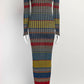 Missoni Striped Metallic Long Dress 42