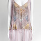 Missoni Vintage 2000's Pink Top with Fringe 38