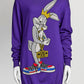 Moschino Purple Bugs Bunny Sweater XS