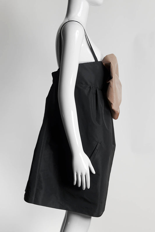 N21 Black Beige Cocktail Dresses with Bow IT44