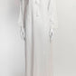 Nili Lotan White Cotton Embroidered Dress S