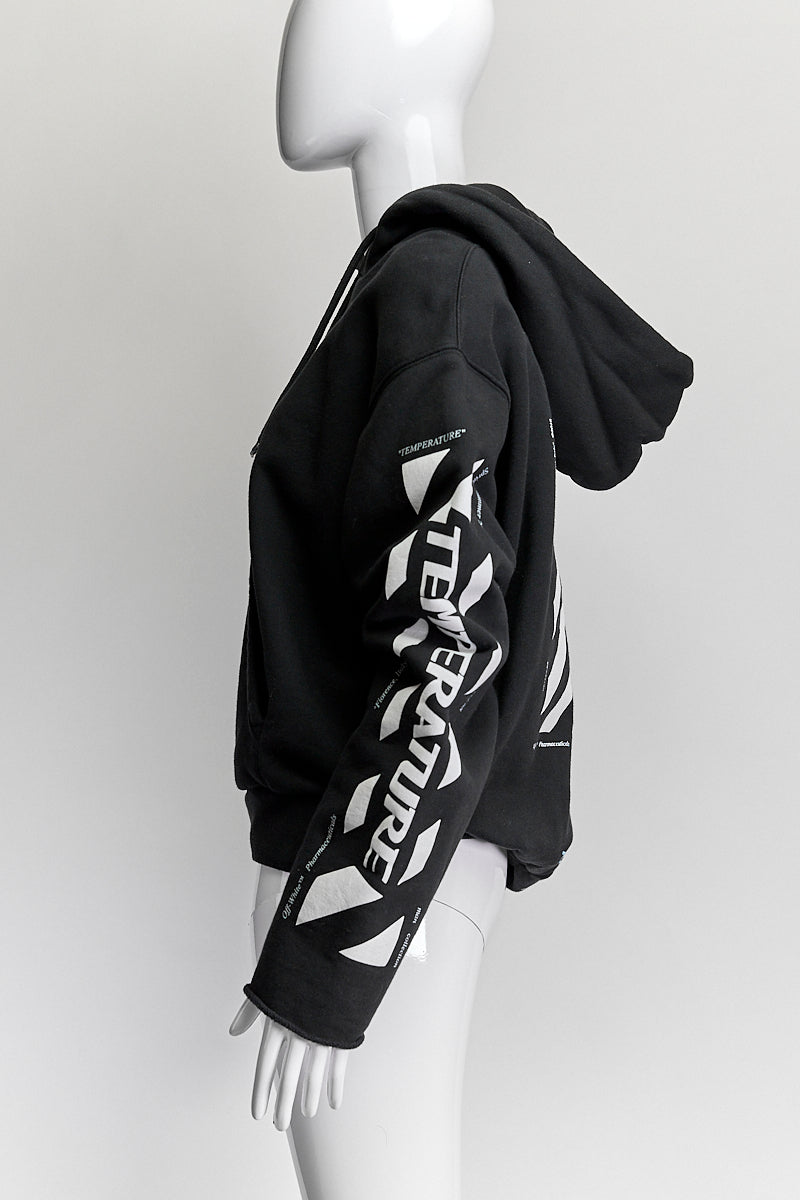 Off-White Black Logo Hoodie XS