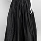 Oscar de La Renta Black Pleated Skirt