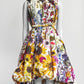 Oscar de la Renta Floral-Print Puffball Midi Dress 2