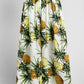 Oscar de la Renta Pineapple Printed Skirt