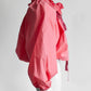 Patou Ruffled Tie Neck Long Sleeve Pink Blouse 36