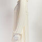 Philosophy White Lace Pleated Dress 38
