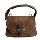 Tom Ford Suede Brown Shoulder Bag