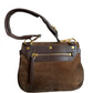 Tom Ford Suede Brown Shoulder Bag