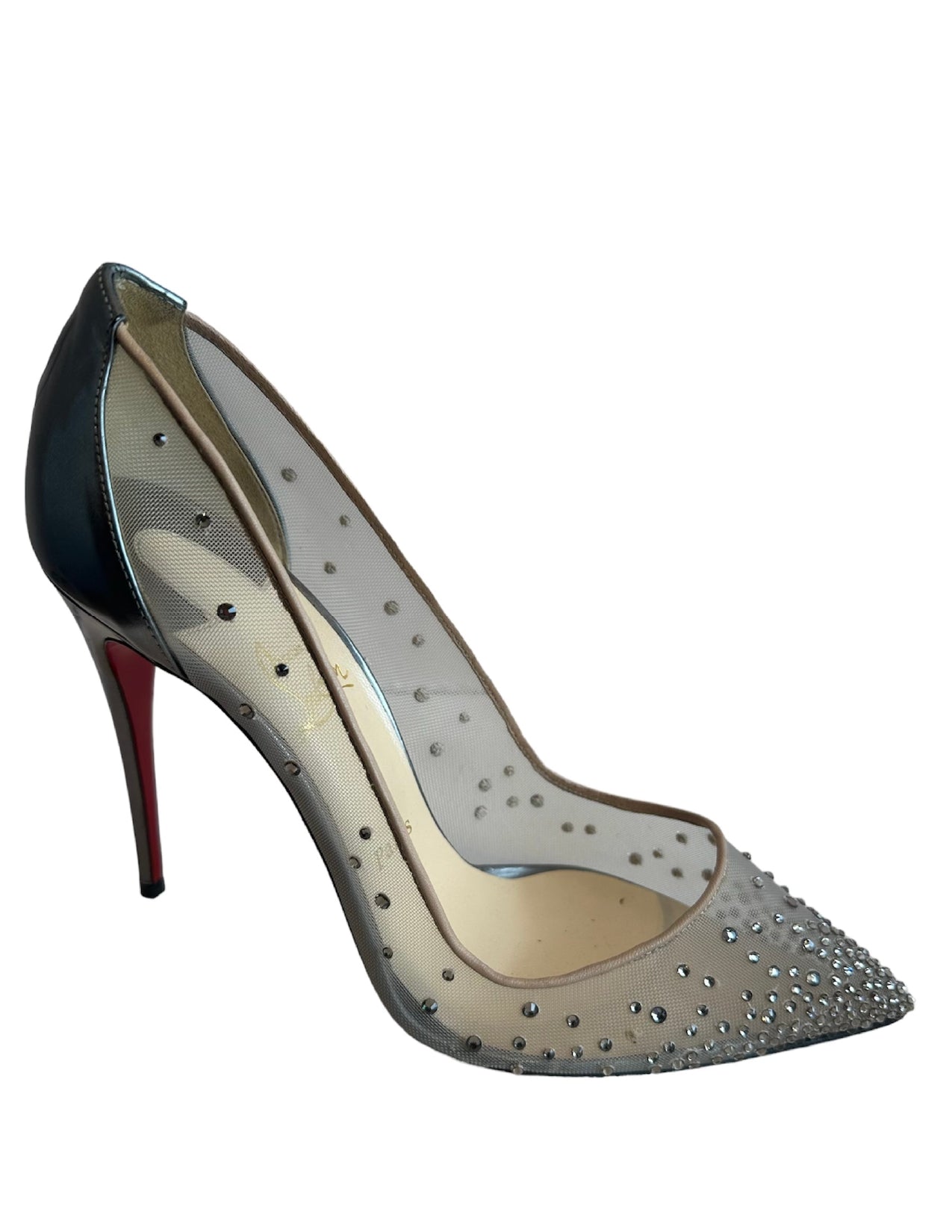 Christian Louboutin Crystal Embellishments Pumps