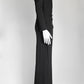 Prabal Gurung Black Lace V-Neck Long Dress US 6