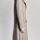 Prada Beige Mid-length Wool Belted Coat 40