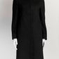 Prada Black Cashmere Coat 38