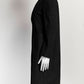 Prada Black Cashmere Coat 38