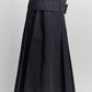 Prada Black Mid-length Skirts with Belt IT 44