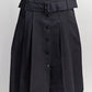 Prada Black Mid-length Skirts with Belt IT 44