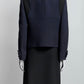 Prada Black/Navy Short Jacket/Skirt Set 44