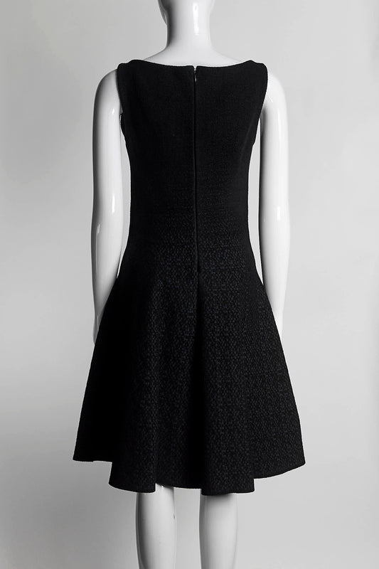 Prada Black/Navy Sleeveless Dress 40
