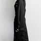 Prada Black Nylon Coat Domestic IT 42