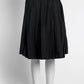 Prada Black Pleated Detail Skirt 40